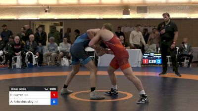 82 kg Consolation - Patrick Liam Curran, USA vs Adrian Artsisheuskiy, USA