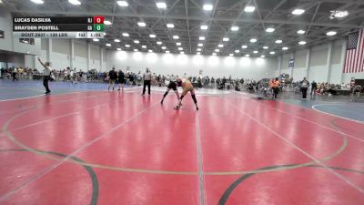 138 lbs Round Of 16 - Lucas DaSilva, NJ vs Brayden Postell, GA