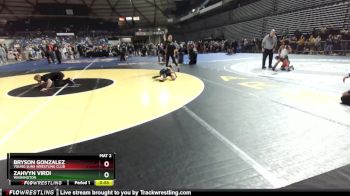 43 lbs Cons. Semi - Zahvyn Virdi, Washington vs Bryson Gonzalez, Young Suns Wrestling Club