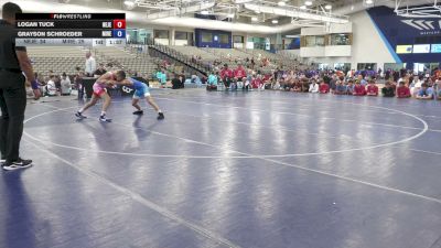100 lbs Logan Tuck, New Jersey vs Grayson Schroeder, Minnesota Red