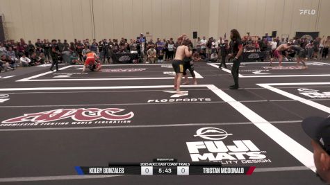 Tristan McDonald vs Kolby Gonzales 2025 ADCC East Coast Trials