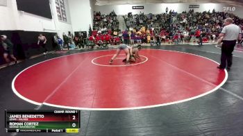 190 lbs Champ. Round 1 - James Benedetto, Lewis - Palmer vs Roman Cortez, George Washington