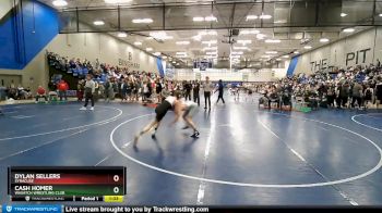 116 lbs Champ. Round 1 - Cash Homer, Wasatch Wrestling Club vs Dylan Sellers, Syracuse