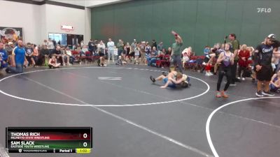 100 lbs Semifinal - Thomas Rich, Palmetto State Wrestling vs Sam Slack, Eastside Youth Wrestling