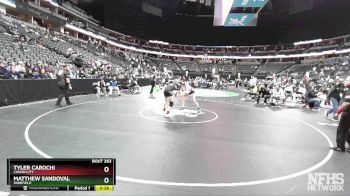 165-4A Cons. Round 2 - Matthew Sandoval, Widefield vs Tyler Carochi, Canon City