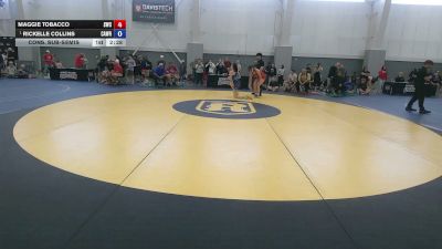 145 lbs Cons. Sub-semis - Maggie Tobacco, Sunnyvale Wrestling Club vs Rickelle Collins, Carbon Wrestling