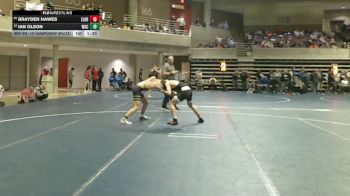 127 Championship Bracket 7th Place Match - Ian Olson, Waconia vs Brayden Hawes, Elk River