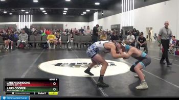 129 lbs Round 3 (8 Team) - Lars Cooper, West Virginia vs Jaden Dohogne, Olympia (NY)