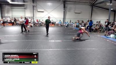 150 lbs Round 3 - Landon LaTour, Storm Wresting vs Jason Kidwell, Genesis Wrestling Club