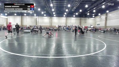 125 lbs Semifinal - Jasmine Serrano, Florida Phoenix vs Donavanne Hofmann, Ponte Vedra High School