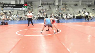 120 lbs Rr Rnd 1 - Rowen Humphrey, Buffalo Valley Blue - HSB vs NATHAN ORTIZ, Gold Standard Wrestling - HSB