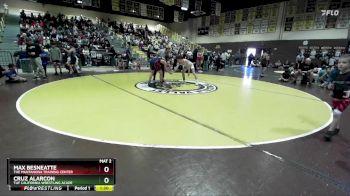 119 lbs Cons. Round 1 - Cruz Alarcon, TUF California Wrestling Acade vs Max Besneatte, The Mantanona Training Center