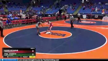 115 lbs Cons. Round 2 - Itsel Vivanco, Joliet (Central) vs Alexis Seymour, Jacksonville (H.S.)