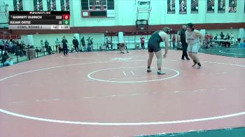285 lbs Cons. Round 2 - Julian Ortiz, Linfield vs Garrett Olbrich, Unatached