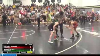 77 lbs 3rd Place Match - Michael Silvers, Springfield vs Josh Collins, West Liberty