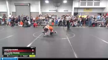 88 lbs Finals (2 Team) - Jameson Burns, Scanlan vs Benjamin Proper, Ranger WC