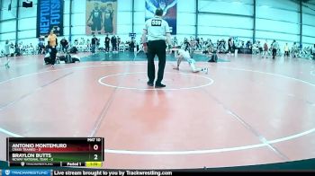 72 lbs Rd# 9- 2:15pm Saturday Final Pool - Antonio Montemuro, Crass Trained vs Braylon Butts, NCWAY National Team