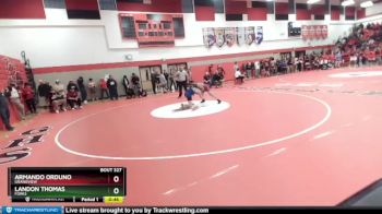 138 lbs Cons. Round 3 - Armando Orduno, Grandview vs Landon Thomas, Forks