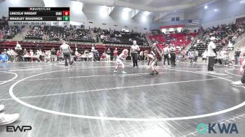 52-55 lbs Rr Rnd 5 - Lincoln Wright, Broken Arrow Wrestling Club vs Bradley Shadwick, Berryhill Wrestling Club