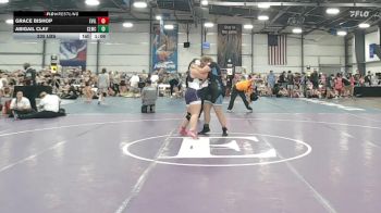 235 lbs Rr Rnd 1 - Grace Bishop, Evil Empire Blue vs Abigail Clay, Cheyenne Ladies Wrestling Club