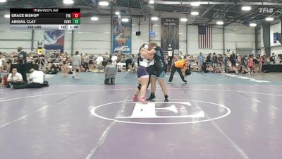 235 lbs Rr Rnd 1 - Grace Bishop, Evil Empire Blue vs Abigail Clay, Cheyenne Ladies Wrestling Club