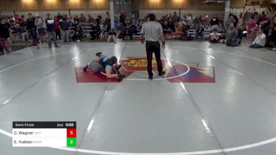 105 lbs Semifinal - Coltyn Wagner, Mifflinburg vs Edmund Yudiski, Wernersville