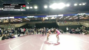 130 lbs Quarterfinal - Adalyne Fowls, Gulf Breeze vs Aaliyah Triplett, Riverdale