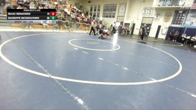 144 lbs Champ. Round 2 - Isaac Benavidez, Paloma Valley vs Giuseppe Mcgrouther, Santa Monica