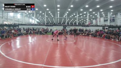 125 lbs Haley Stenz, Michigan Blue vs Corabella Wesley, Indiana Gold