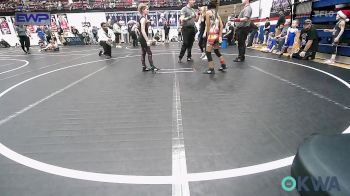 67 lbs Rr Rnd 3 - Taygan Hunke, Smith Wrestling Academy vs Caroline Clark, Norman North