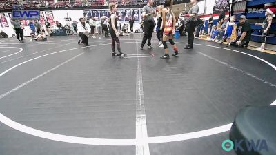 67 lbs Rr Rnd 3 - Taygan Hunke, Smith Wrestling Academy vs Caroline Clark, Norman North