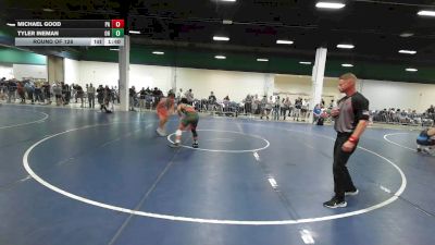 132 lbs Round Of 128 - Michael Good, PA vs Tyler Ineman, OH