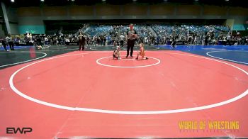40 lbs Consi Of 8 #2 - Adalyn Veitenheimer, Askeo International Matclub vs Jesselle Medina, Red Star Wrestling Academy