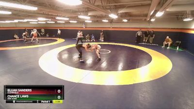 150 lbs Semifinal - Chance Laws, San Juan vs Elijah Sanders, Clearfield