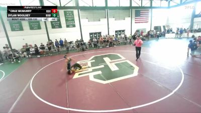 125-133 lbs Cons. Round 2 - Cruz McMurry, Gulf Coast Wrestling Club vs Dylan Woolsey, SouthStrong