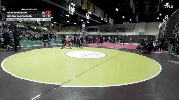 157 lbs Champ. Round 1 - Gabe Ingraham, Vacaville vs Nelson LaBombard, Harvard Westlake