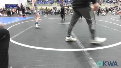 100 lbs Final - Brylan Mcgonigal, Cowboy Wrestling Club vs Mac Boso, Choctaw Ironman Youth Wrestling