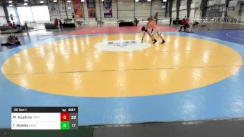 150 lbs Rr Rnd 1 - Mason Hopkins, The Hunt Wrestling Club Black vs Ty Blasko, All American Wrestling Club