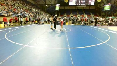 113 lbs Cons 64 #1 - Nathan Fisher, IL vs Dylan Munson, IA