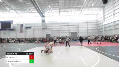 190 lbs Consi Of 16 #2 - Matthew Cauble, Eastvale Elite WC vs Caleb Lauderdale, Vegas Sport WC