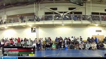 182 lbs Semifinal - Jett Goldsberry, Patriots Wrestling Club vs Nathan Shafer, Indiana