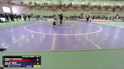 145 A Cons. Round 1 - Kailey Rees, University Of Providence vs Trinity Donovan, Quincy