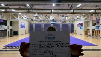 University of Mount Union [Virtual Open All Girl Game Day - Cheer Semi Finals] 2021 UCA & UDA College Cheerleading & Dance Team National Championship