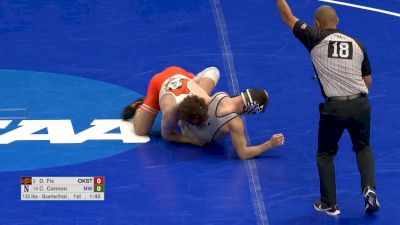 133 lb Quarterfinal, Daton Fix, Oklahoma State vs Chris Cannon, Northwestern