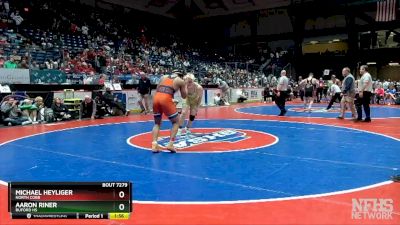 7A-215 lbs 1st Place Match - Michael Heyliger (Cobb County) vs Aaron Riner (Buford)