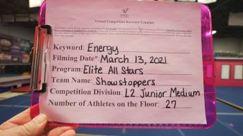 Elite All Stars - Showstoppers [L2 Junior - Medium] 2021 Beast of The East Virtual Championship