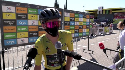 Yates: 'It's Not Everyday You Get To Wear Yellow'