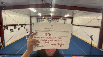 Hunters Competitive Cheer - Blush [L1 Junior - D2 - Small] 2021 Varsity All Star Winter Virtual Competition Series: Event I