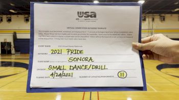 Sonora High School [Dance/Drill Varsity - Small Finals] 2021 USA Spirit & Dance Virtual National Championships