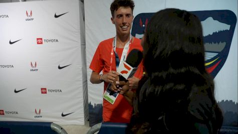 Nico Young After Winning 10k
